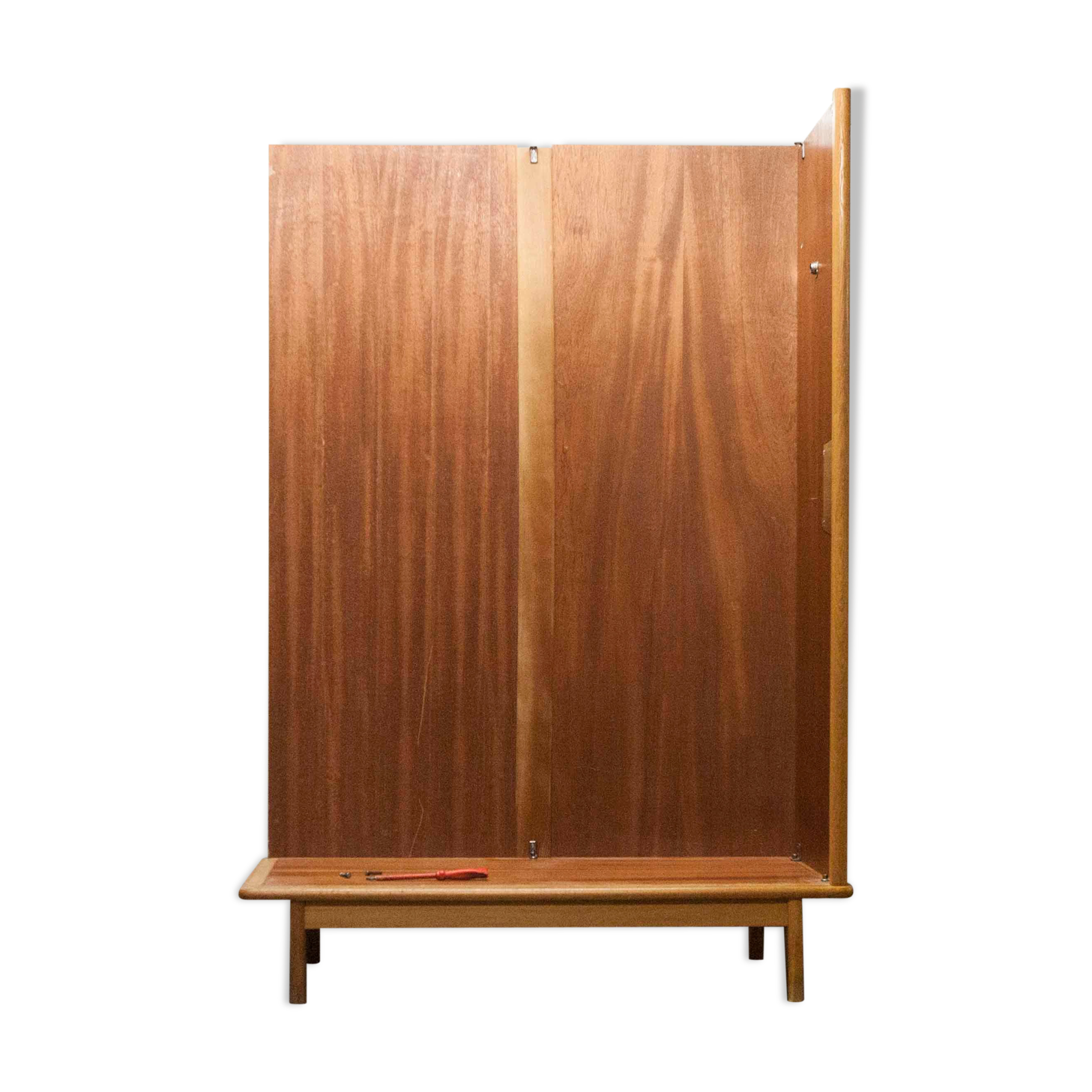 Scandinavian wardrobe 2 sliding doors 1960