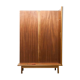 Scandinavian wardrobe 2 sliding doors 1960
