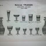 Saint Louis Trianon ewer stamped