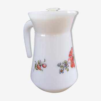 Vintage arcopal pitcher