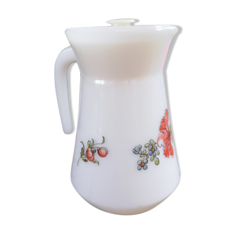 Vintage arcopal pitcher