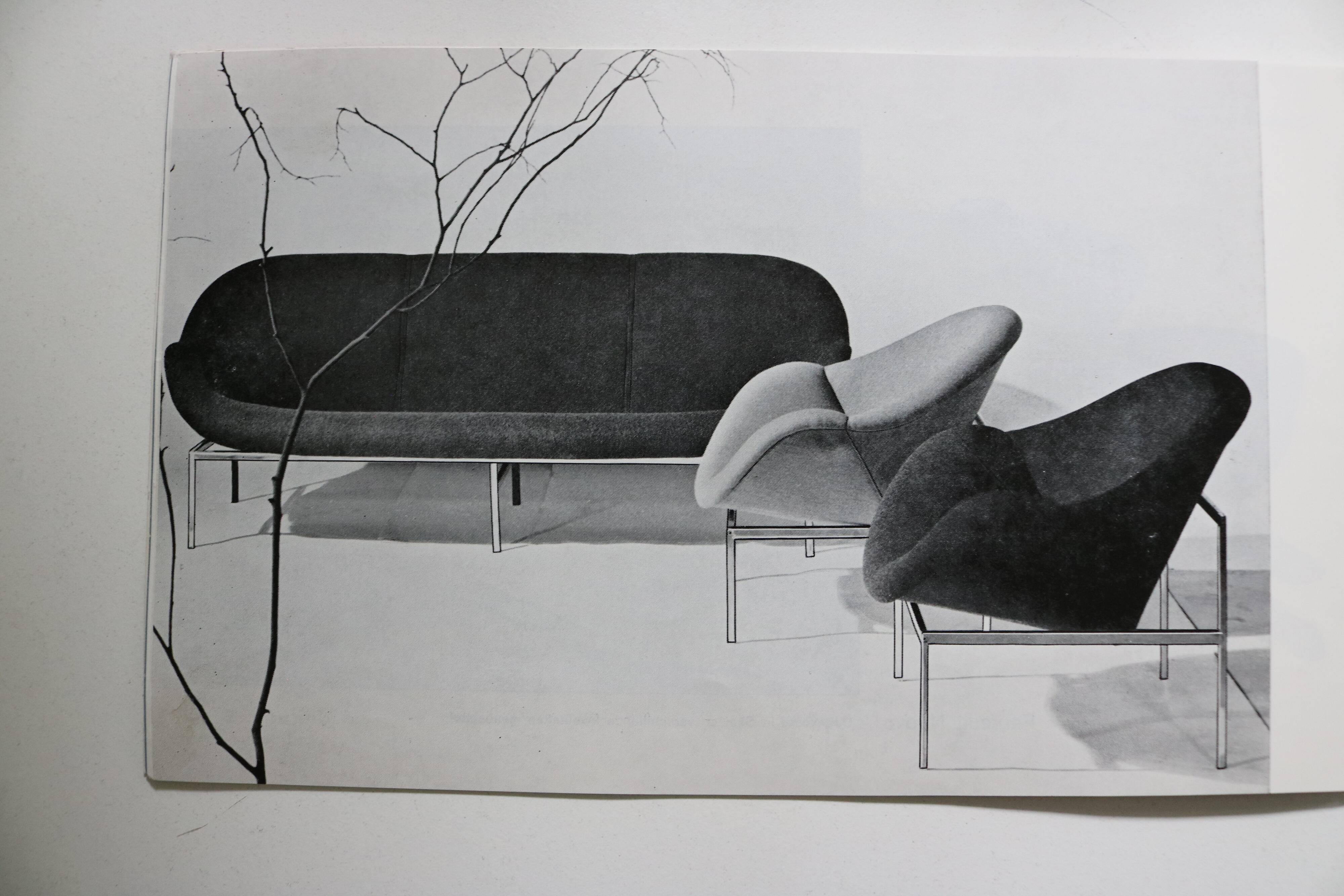 Dutch design easy chair by Rudolf Rohé Noordwolde