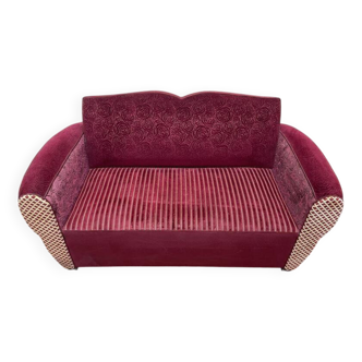 Canapé club Art Déco Convertible en lit