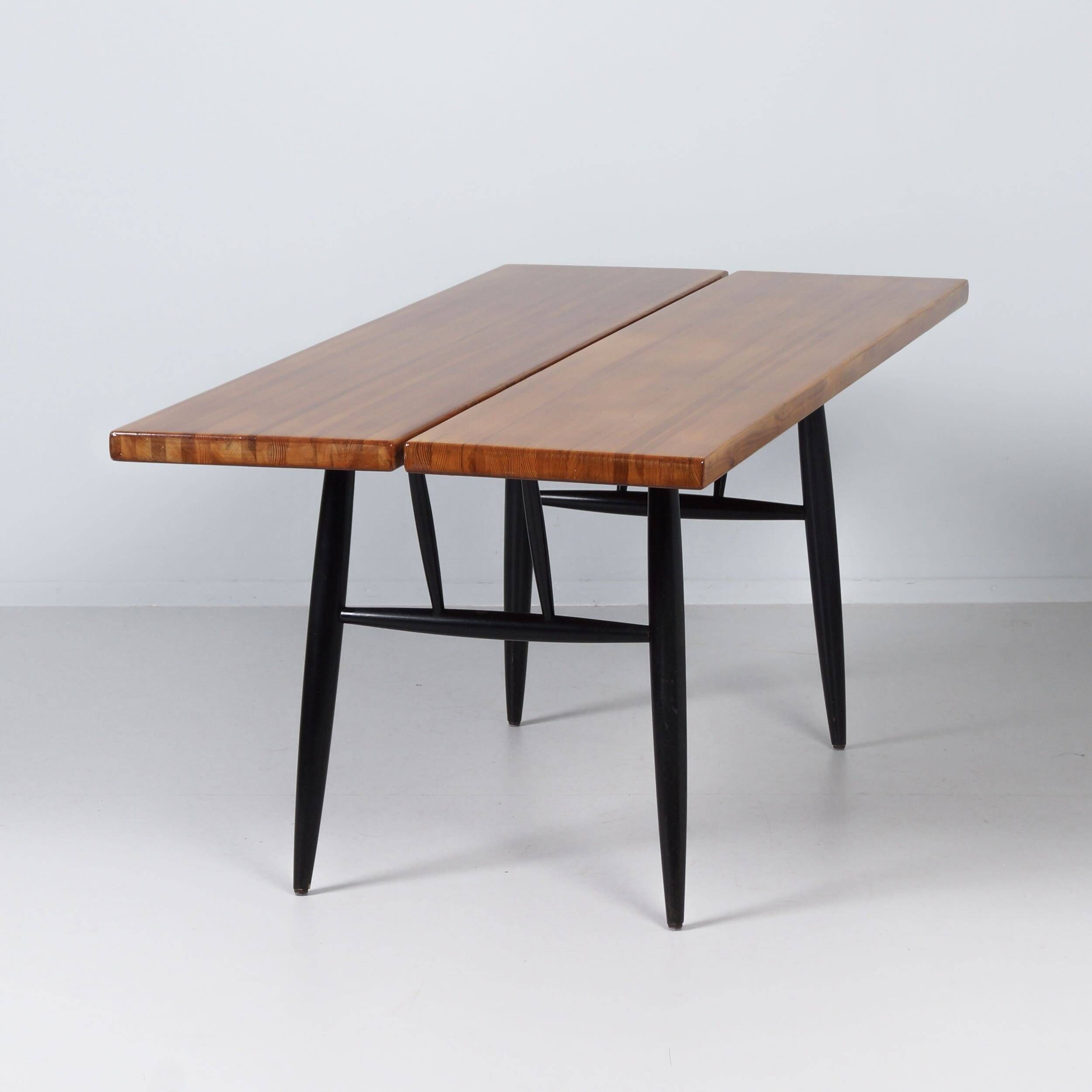 Pirkka dining set by Ilmari Tapiovaara for Asko & Laukaan Puu, 1950s