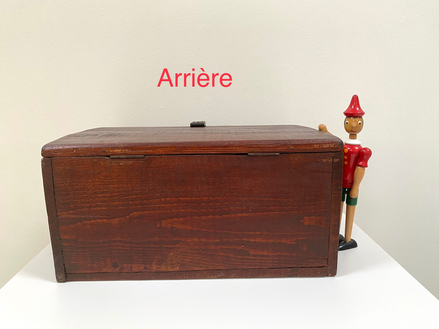 Large wooden box / crate from the 50s