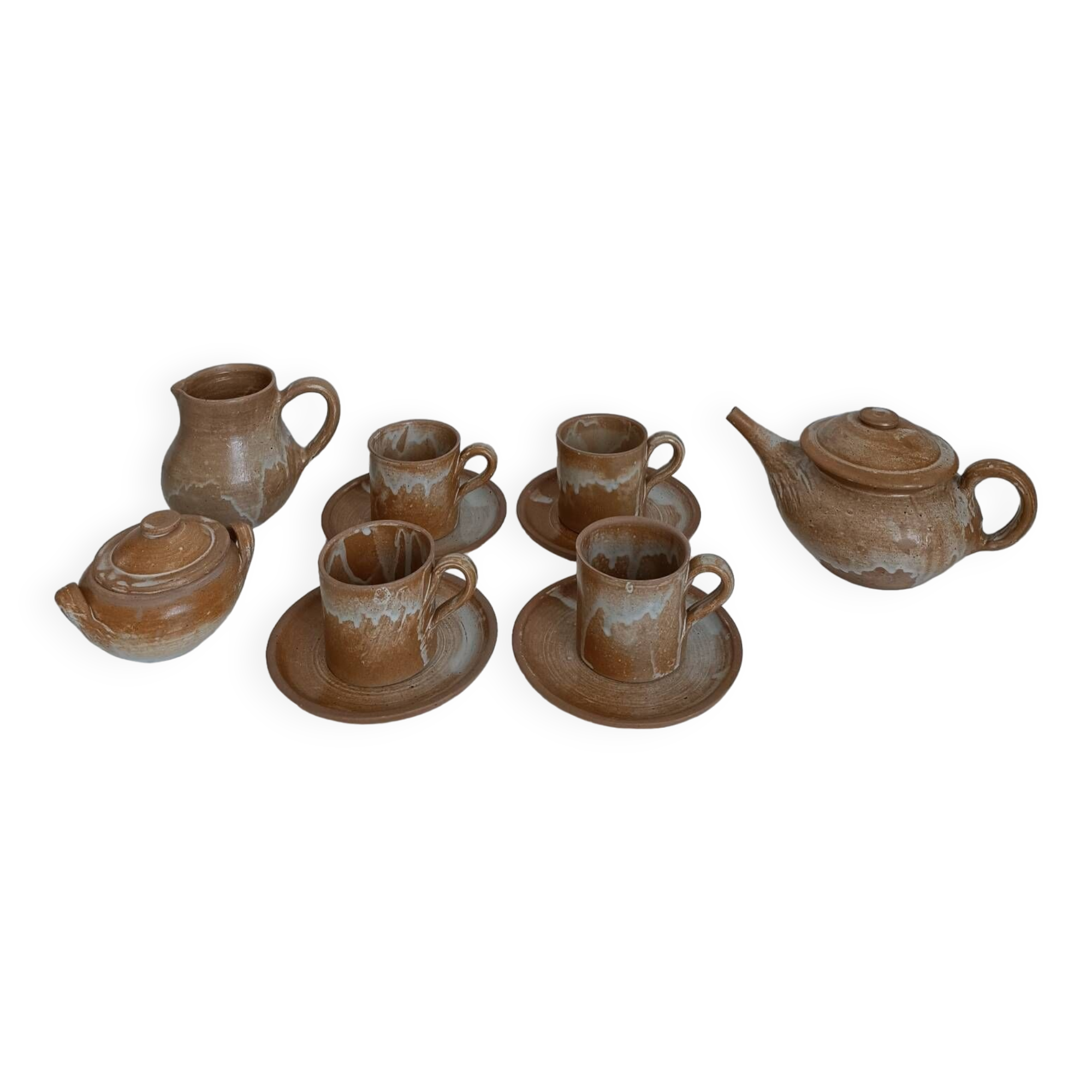 Vintage stoneware coffee or tea set