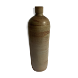 Vase bouteille grès