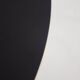 George Nelson Black Pedestal Table by Vitra