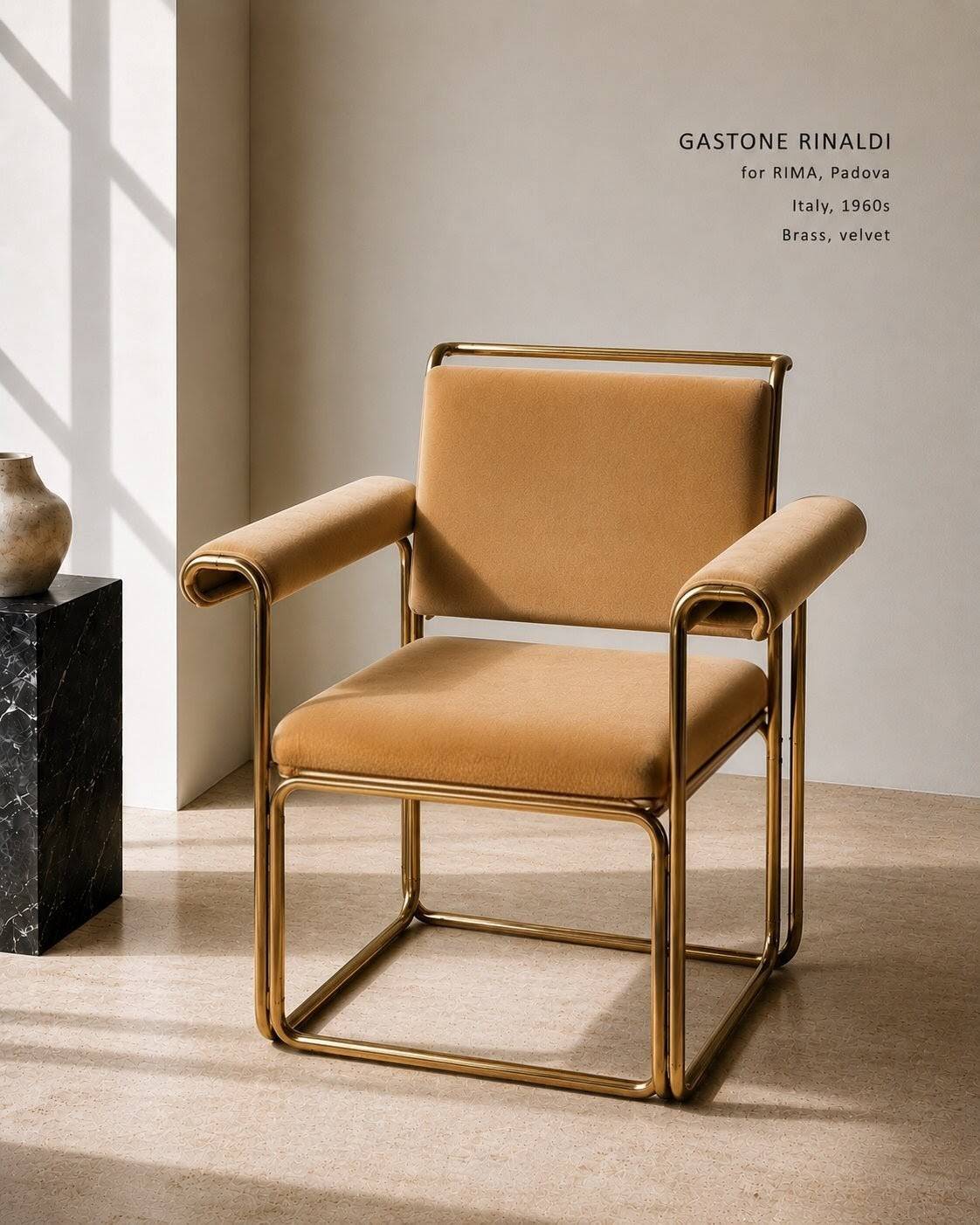 Fauteuil Gastone Rinaldi pour Rima Padova,Italy 1960