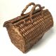 Panier nasse sac en osier