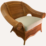 Fauteuil en bambou, Vivai del Sud