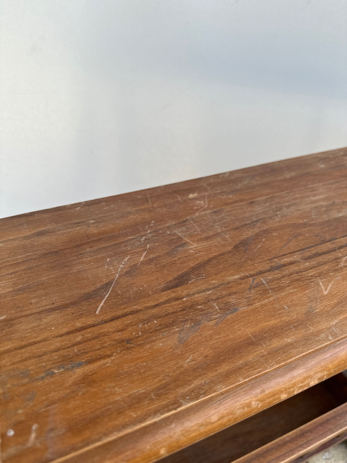 Wooden magazine door