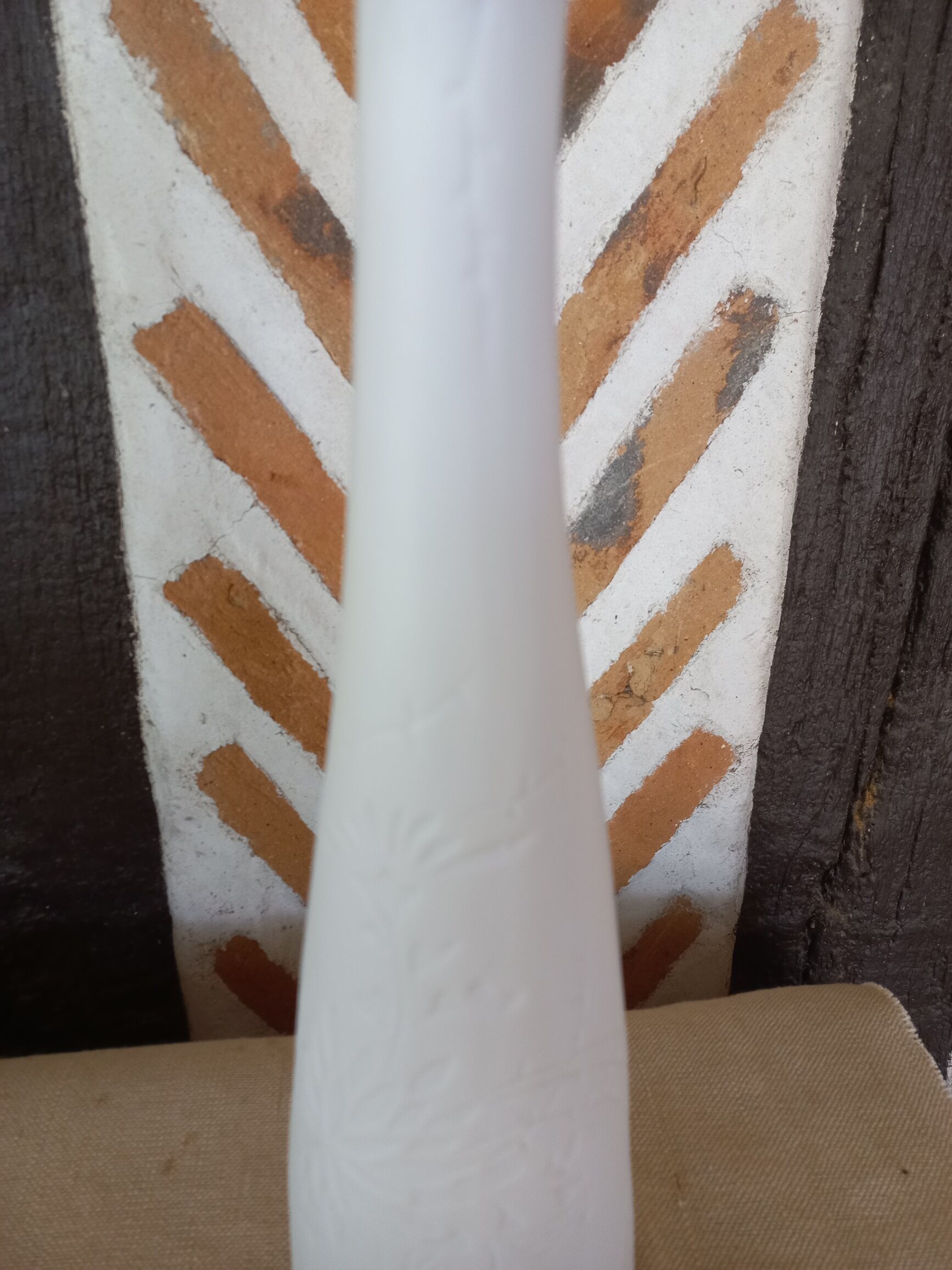 Sia porcelain biscuit vase
