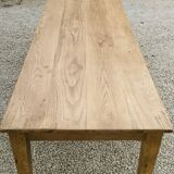 Solid oak farmhouse table 220cm x 75cm