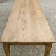 Solid oak farmhouse table 220cm x 75cm
