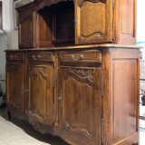 Solid wood dining room sideboard