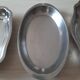 Set of 3 dishes and 1 stainless steel pitcher
