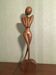 Walnut wood sculpture