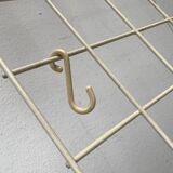 German minimalist Mid-Century coat rack in rope, 1960s