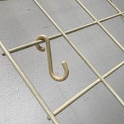 German minimalist Mid-Century coat rack in rope, 1960s