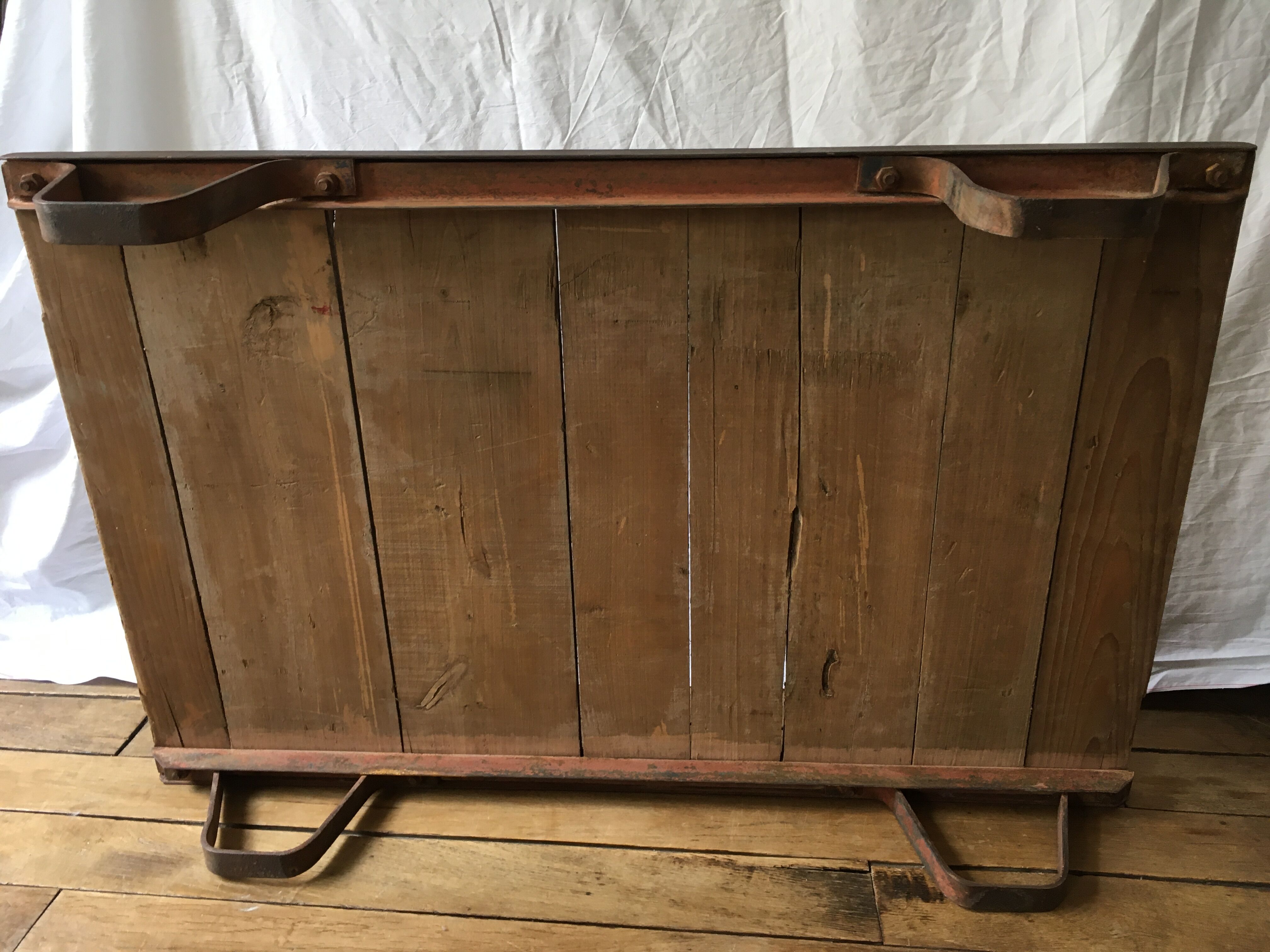 Industrial coffee table