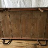 Industrial coffee table