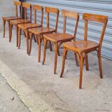 Set of 6 Baumann bistro chairs