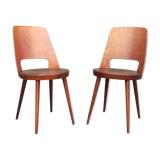 Pair of Baumann Mondor bistro chairs