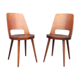 Pair of Baumann Mondor bistro chairs