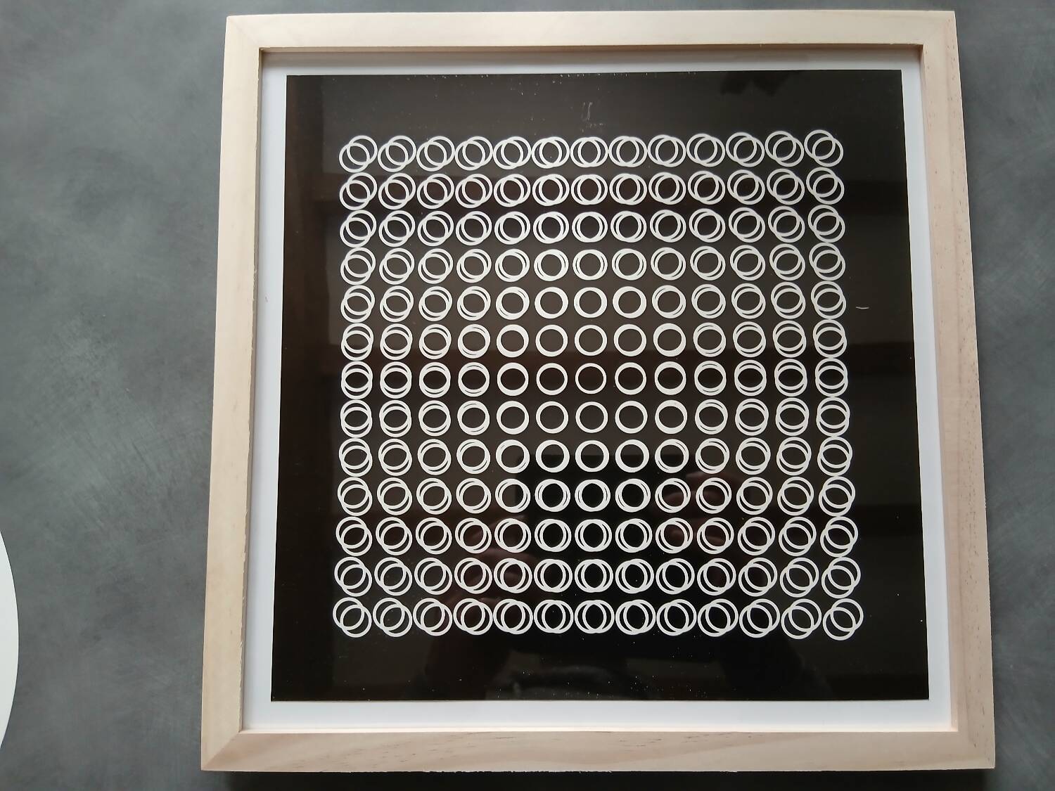 Victor Vasarely Kinetic Serigraph Deep V6