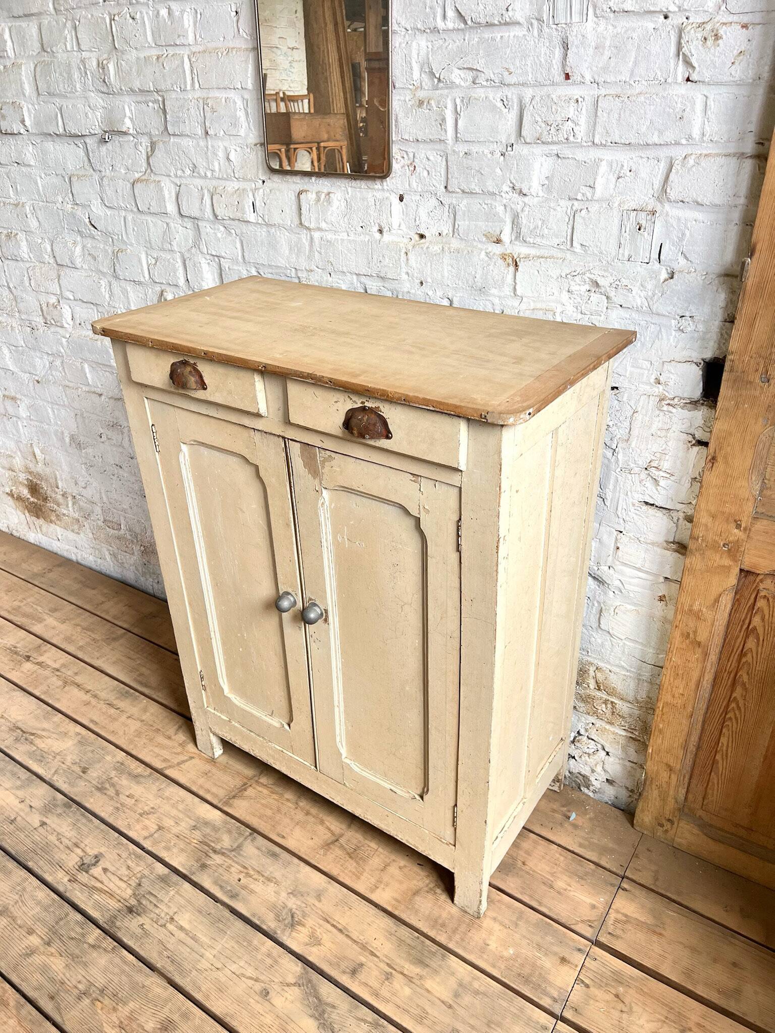 Old Parisian buffet with original patina.