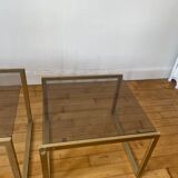 Vintage golden gigognes tables