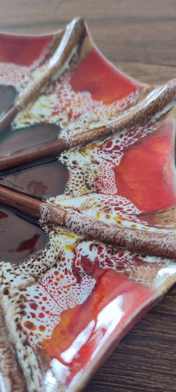 Ceramic mignardise dish from the 60s/70s, Vallauris UA