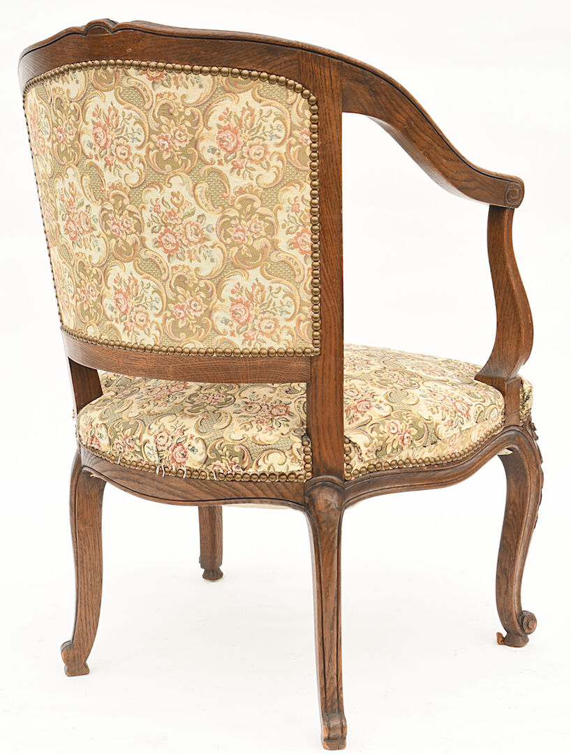 Louis XV style shepherdess armchair