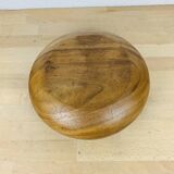 Scandinavian Danish teak cup from the 60s, empty pocket