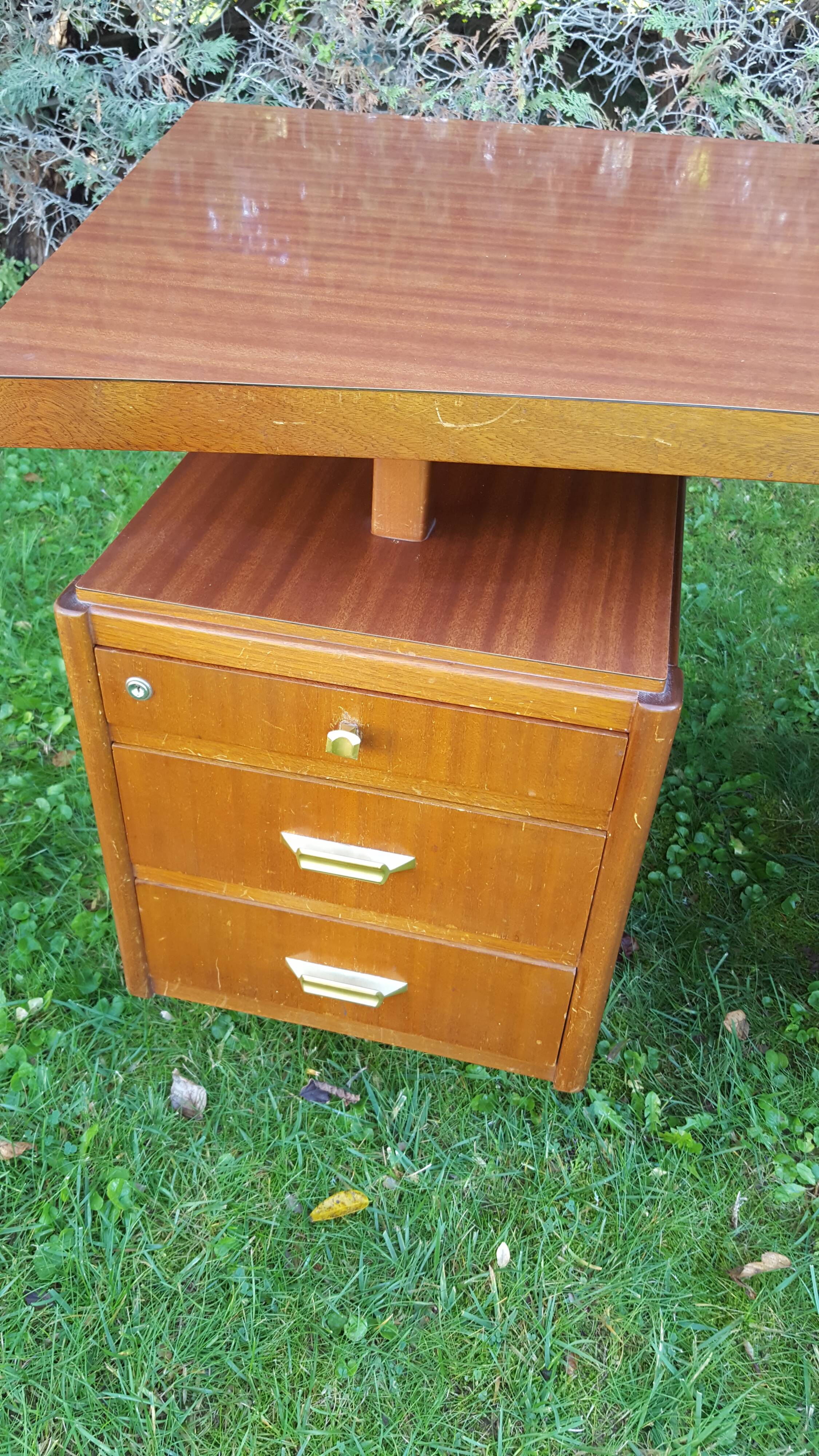 Vintage wooden desk
