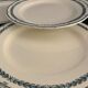 8 flat plates old Iron Earth, Salins, Condé service