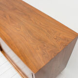 1960s Danish Walnut Sideboard/Record Cabinet by Poul Hundevad