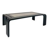1980s vintage granite coffee table