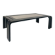 1980s vintage granite coffee table