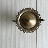 Antique silver-plated sugar bowl
