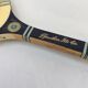 Vintage tennis racket signed