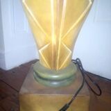 Ceramic floor lamp by François chestnut
