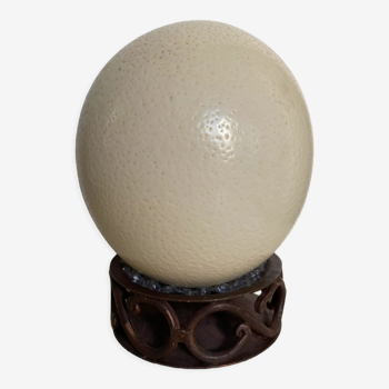 Ostrich egg from South Africa, base
