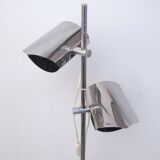 70s chrome floor lamp