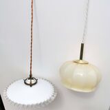 2 suspensions en opaline