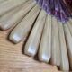 12 vintage knives in a box + 1 butter knife