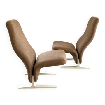 Pair of lounge chairs F784 'Concorde', Pierre Paulin, Artifort, 1960s