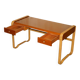 Desk signed by Ralph Lauren in leather and maple.