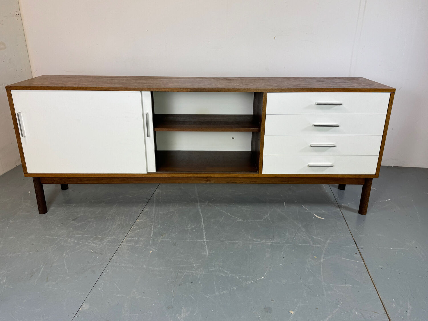 MCM sleek Martin Visser Wenge and Formica Credenza Sideboard, 1970s